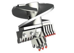 Бур лопастной Б1-011106 диаметром 250-800 мм. Буровое оборудование - бур лопастной Б1-011106
