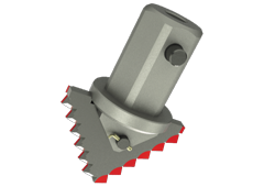 Бур пластинчатый Б1-030123 Буровое оборудование - бур пластинчатый Б1-030123 для буровой машины серии БМ